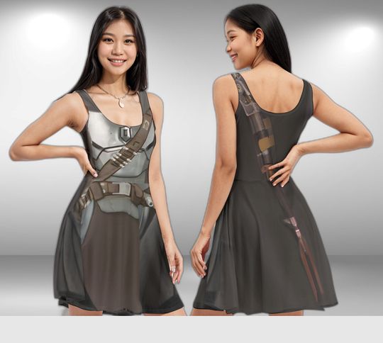 Star Wars cosplay, Mandalorian  Dress , Star Wars Costume,