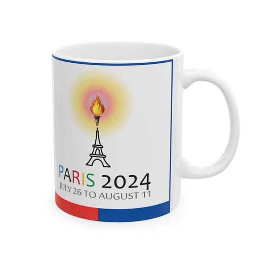 Paris 2024 Olympics games Commemorative Ceramic coffee Mug (11oz, 15oz)