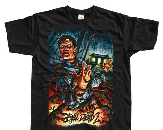 The Evil Dead 2 V9 Horror Poster T-SHIRT