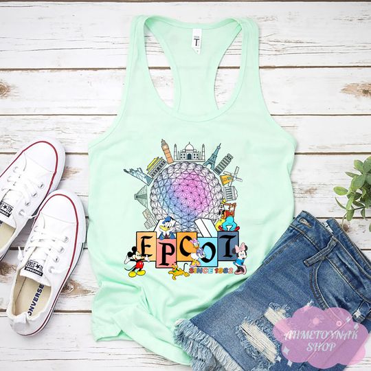 Epcot since 1982 Tank, Epcot Tank, Mickey And Friends Tank, Disney Epcot Tank