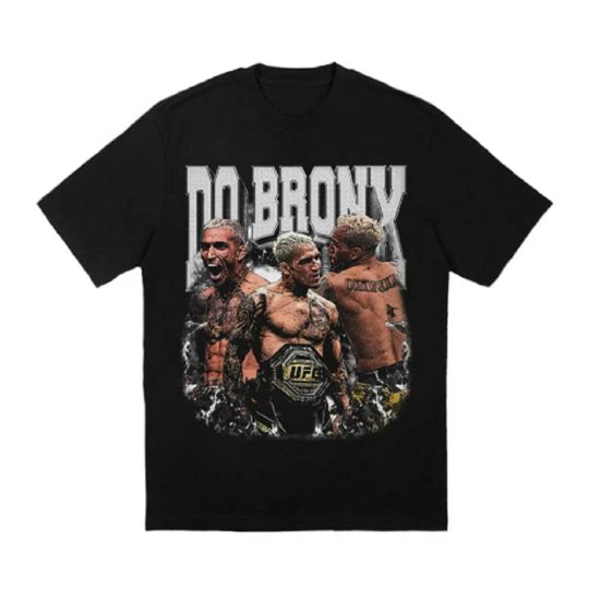 Charles Oliveira Shirt, Charles Oliveira Do Bronx Bootleg 90s Style T-Shirt