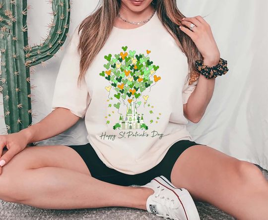 Disney ST.Patrick's Day Sweatshirt, Magic Kingdom Sweatshirt