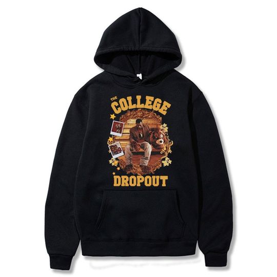 College Dropout Hoodie Kanye West Music