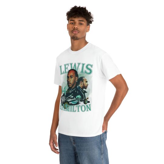 Lewis Hamilton Shirt Formula Racing Driver British Championship Fans Tshirt