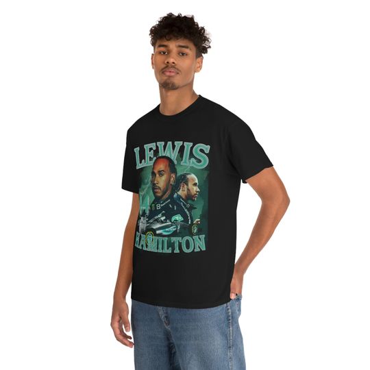 Lewis Hamilton Shirt Formula Racing Driver British Championship Fans Tshirt