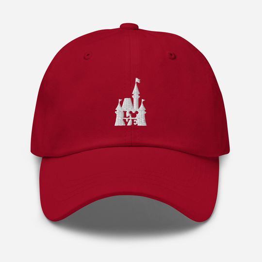 Disney Hat, Run Disney, Disney Princess Castle, Mickey Mouse Baseball Cap