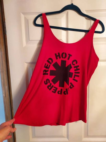 Red hot chili peppers tank top red hot chili peppers shirt Deftone tank top