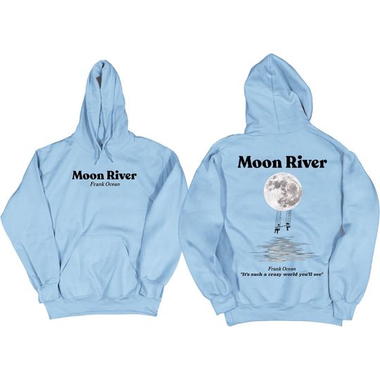 Frank Ocean MOON RIVER Hoodie | blond album