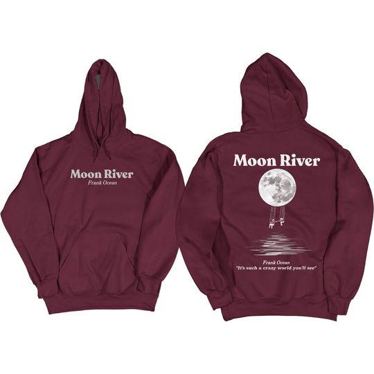 Frank Ocean MOON RIVER Hoodie | blond album