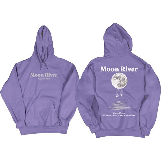Frank Ocean MOON RIVER Hoodie | blond album