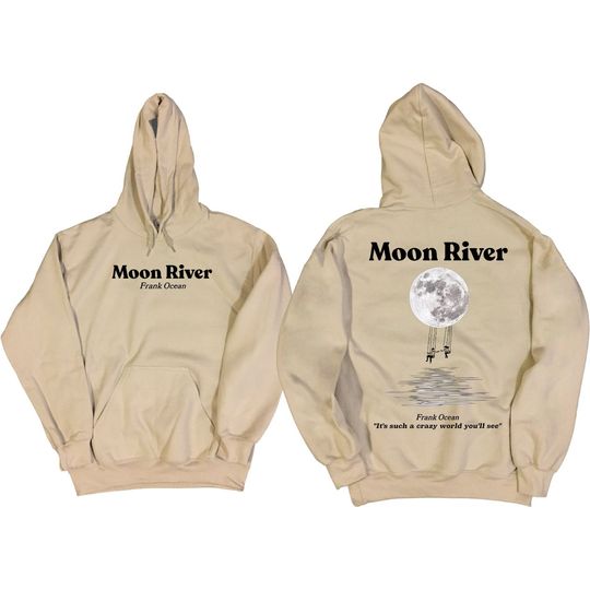 Frank Ocean MOON RIVER Hoodie | blond album