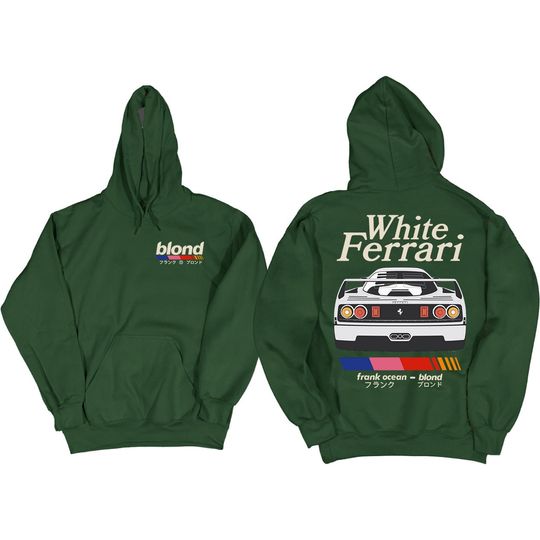Frank Ocean BLOND WHITE FERRAR! Hoodie