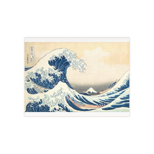 Hokusai The Great Wave off Kanagawa Ceramic Photo Tile