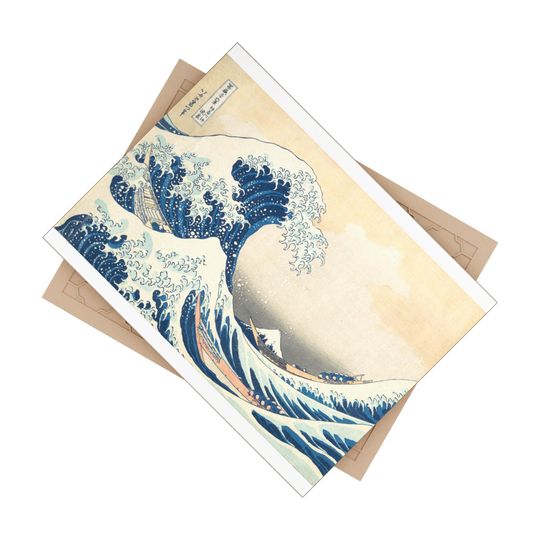 Hokusai The Great Wave off Kanagawa Ceramic Photo Tile