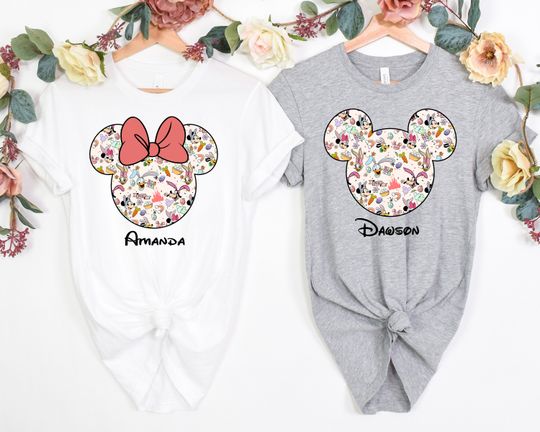 Disneyworld  Mickey and Friends Easter Shirt