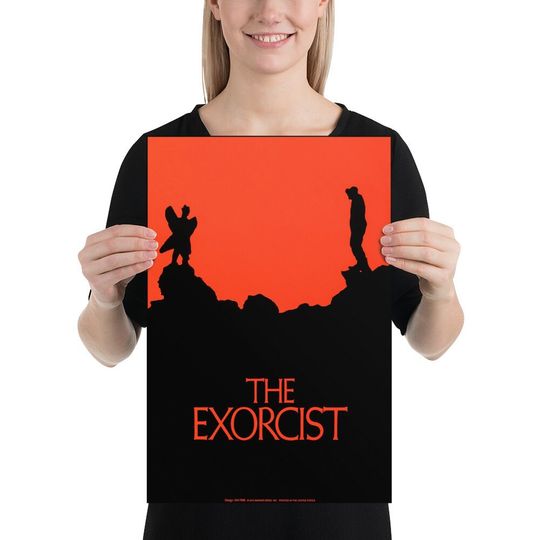 The Exorcist (1973) Vintage Movie Poster