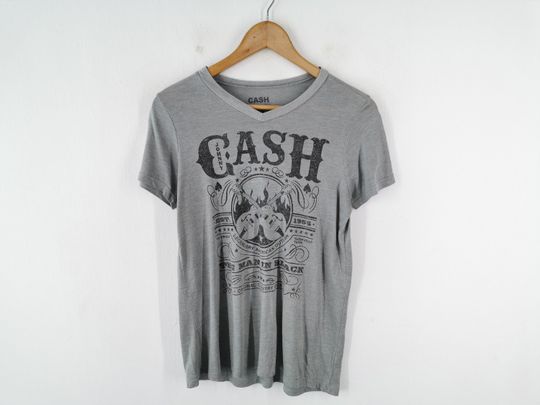 Johnny Cash Shirt Vintage Cash The Man In Black T Shirt