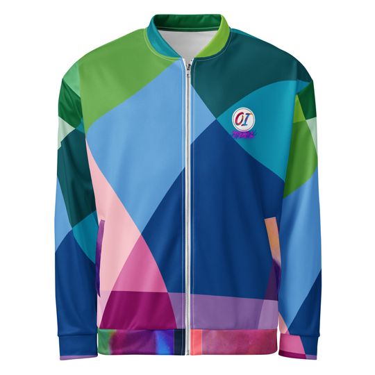 Multi Color oopz Ink LLC Unisex Bomber Jacket
