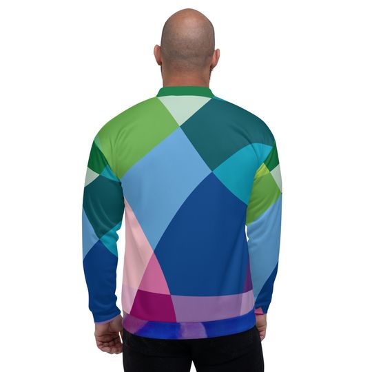 Multi Color oopz Ink LLC Unisex Bomber Jacket