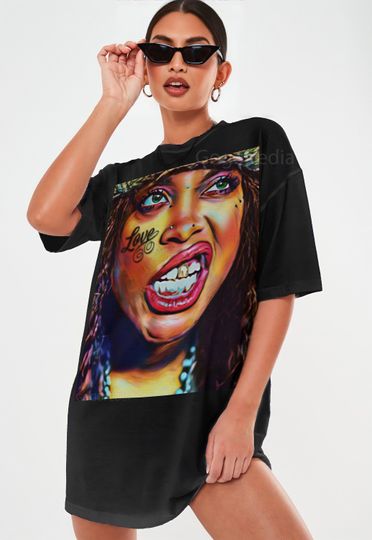 ERYKAH BADU Shirt, Baduizm Erykah Badu Shirt Retro 90s
