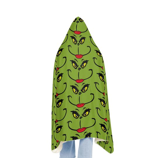 Funny character Hooded Blanket | Winter | Christmas Gift