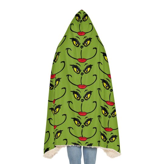 Funny character Hooded Blanket | Winter | Christmas Gift