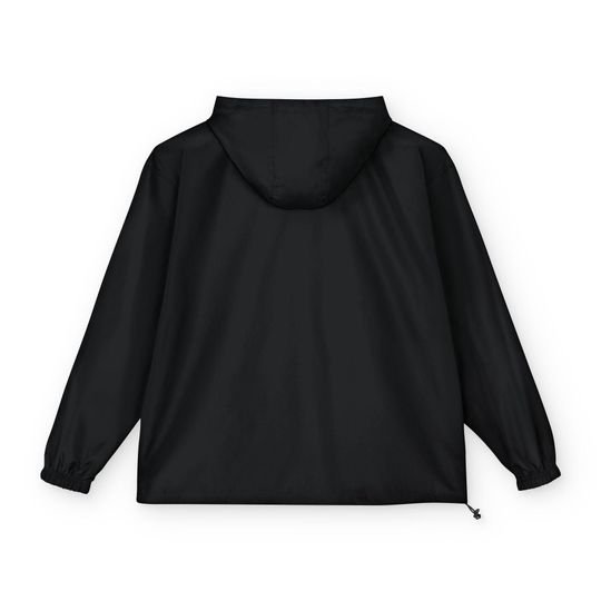 Bitcoin Champion Packable Anorak Jacket, Lightweight Rain Jacket, Bitcoin Themed Windbreaker, BTC Cryptocurrency Jacket, Bitcoin Merch