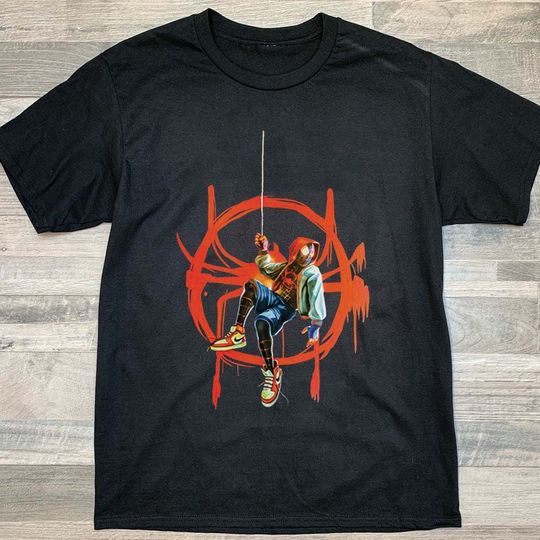Miles Morales Spider-Man Avenger Superhero T-Shirt