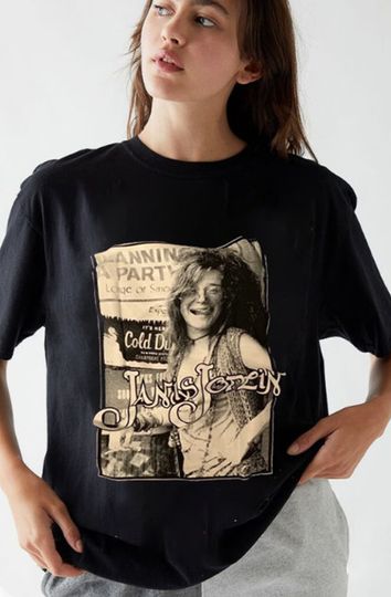 Vintage Janis Joplin Shirt Rare Find,  Music Rap Hip Hop Shirt