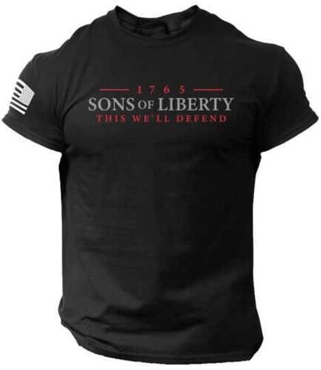Son Of Liberty, 2nd Amendment distressed 3D T-Shirt