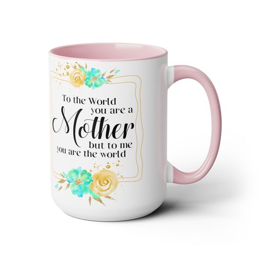 MotherS Two-Tone Coffee Mug