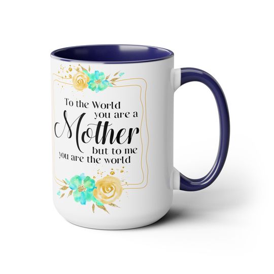 MotherS Two-Tone Coffee Mug