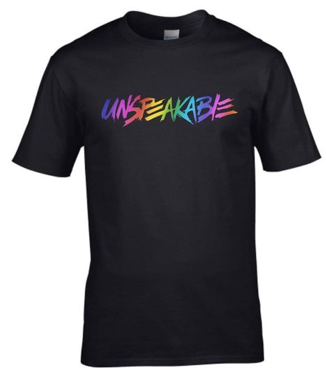 Unspeakable Rainbow Print T-shirt