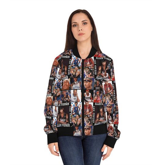 Men's Allen Iverson Bomber Jacket