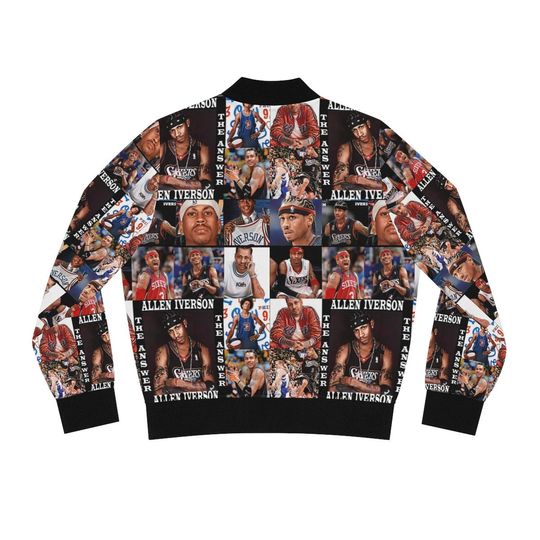 Men's Allen Iverson Bomber Jacket