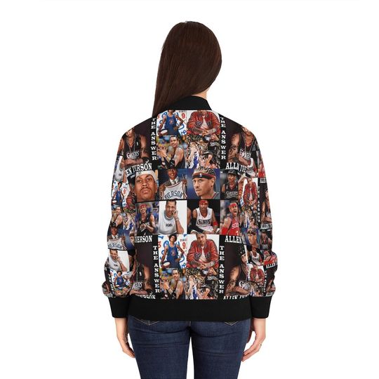 Men's Allen Iverson Bomber Jacket