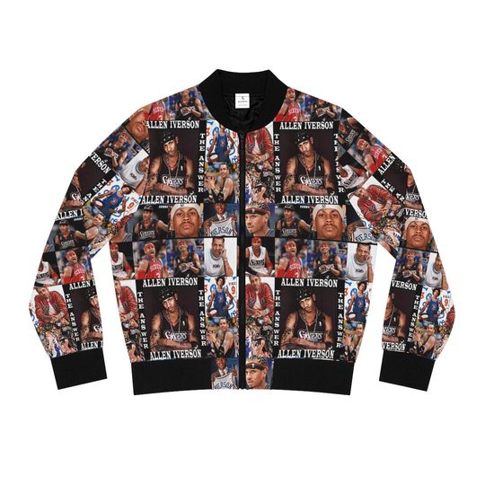 Men's Allen Iverson Bomber Jacket