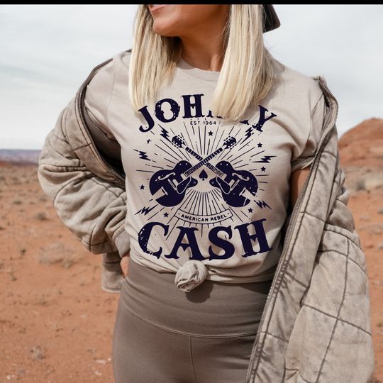 Johnny Cash Shirt Johnny Cash Tshirt Johnny Guitar Shirt