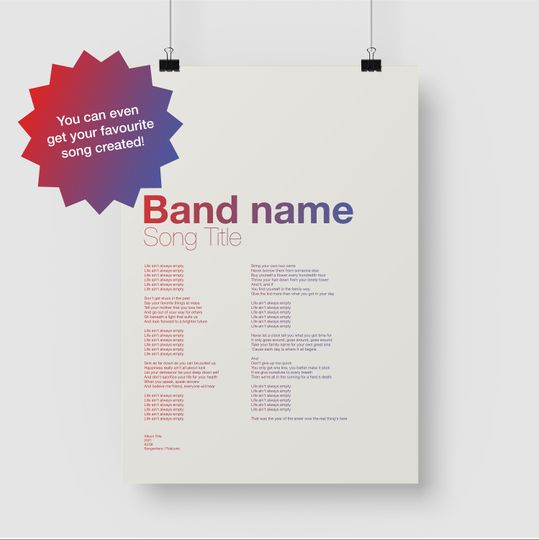 Belle And Sebastian Poster, If You're Feeling Sinister Poster