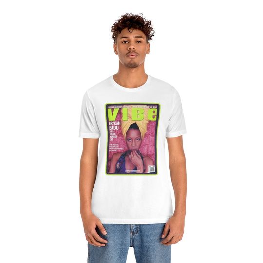 90s Throwback Erykah Badu Vibe Magazine Tee