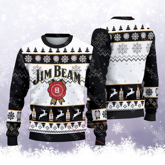 Jim Beam Christmas Ugly Sweater