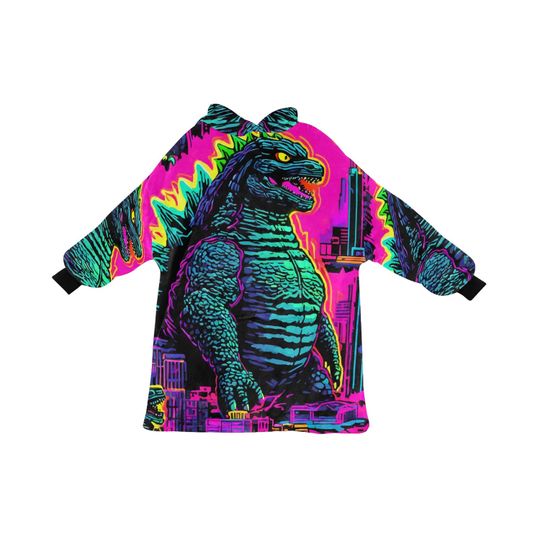 Blanket Hoodie god zilla Gojira Kaiju