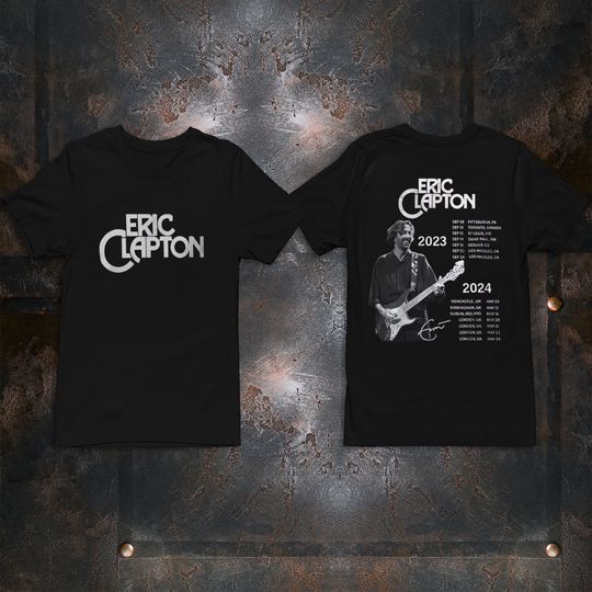 Eric Clapton Tour 2023-24 T-Shirt
