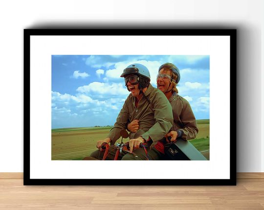 Dumb And Dumber Poster Print - Dumb And Dumber Road Trip Poster - Oil Paint Digital Posters