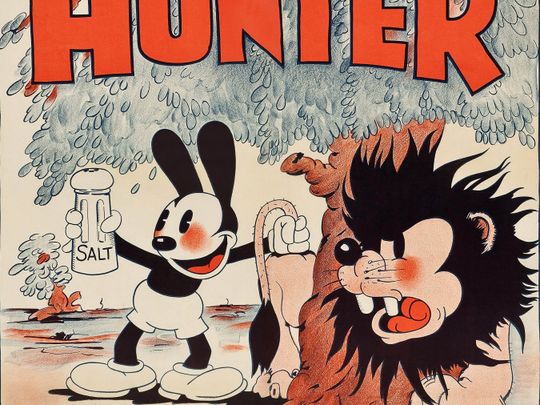 Oswald in The Hunter Gicle Poster