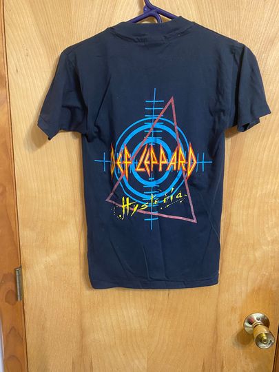 Small kids Def Leppard  hysteria shirt
