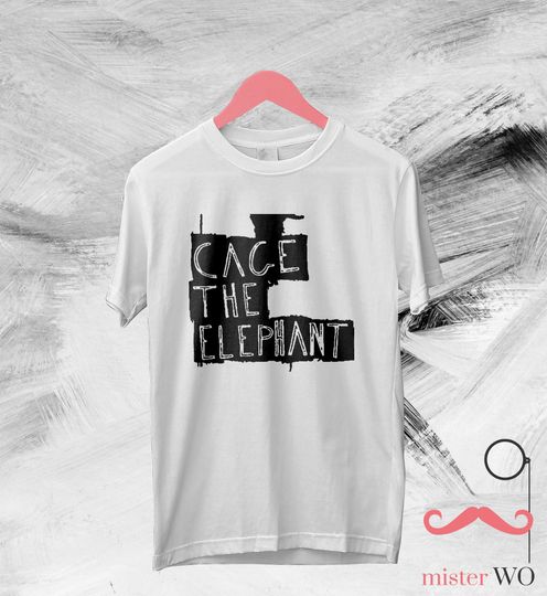 Cage The Elephant Tour T-Shirt - Cage The Elephant Shirt, Cage The Elephant Tour, Alternative/Indie Music