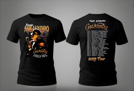 Rauw Alejandro Cosa Nuestra Concert Merch Tour Dates