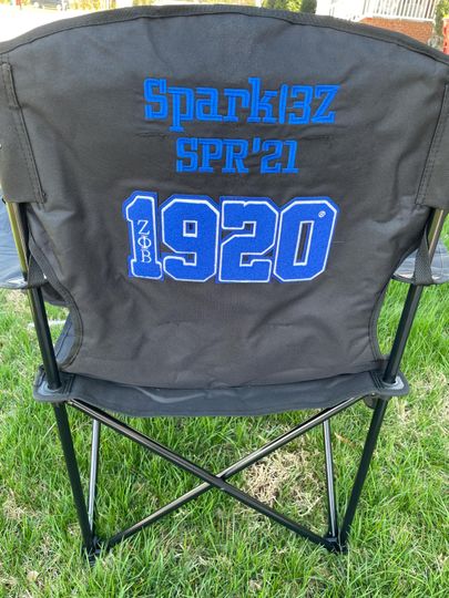 Sorority Custom chair, Greek chair, D9