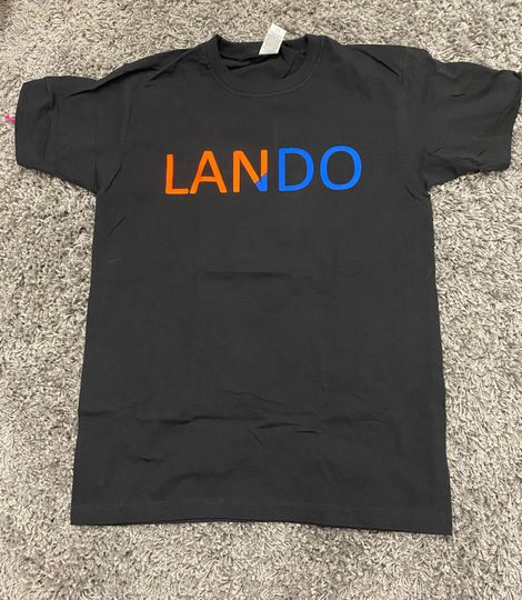 Lando norris number t-shirt.